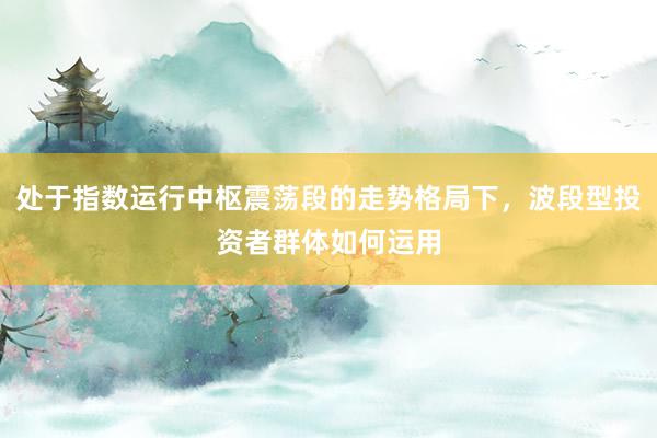 处于指数运行中枢震荡段的走势格局下，波段型投资者群体如何运用